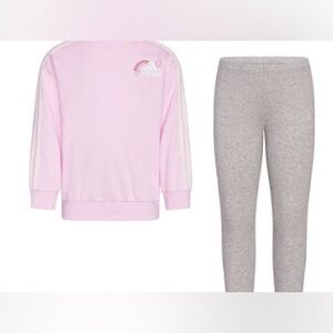 PINK ADIDAS MATCHING OUTFIT